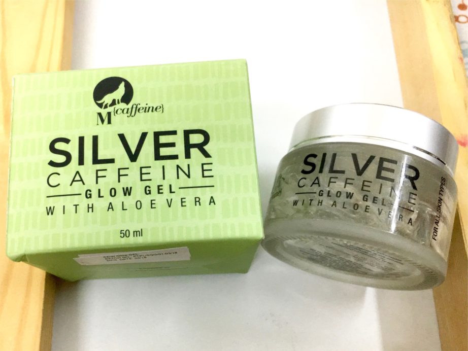 MCaffeine Silver Caffeine Glow Gel With Aloe Vera Review