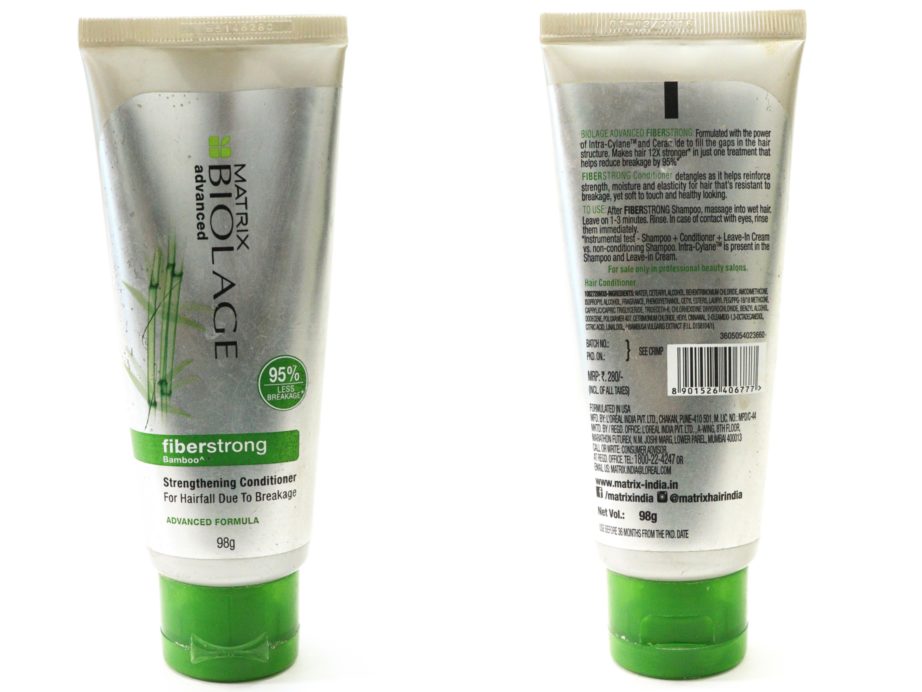 Matrix Biolage Advanced Fiberstrong Conditioner for Fragile Hair Review
