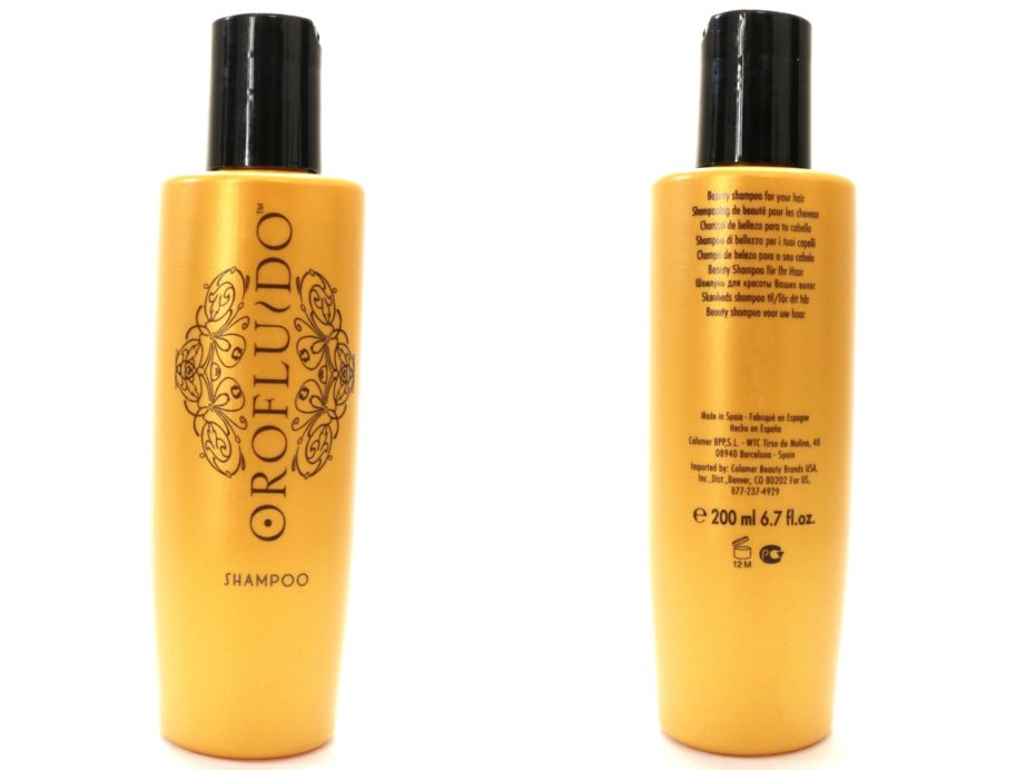 Orofluido Shampoo Review MBF