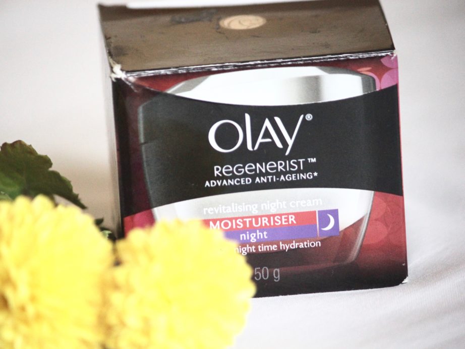 Olay Regenerist Advanced Anti-Ageing Revitalizing Night Skin Cream Review