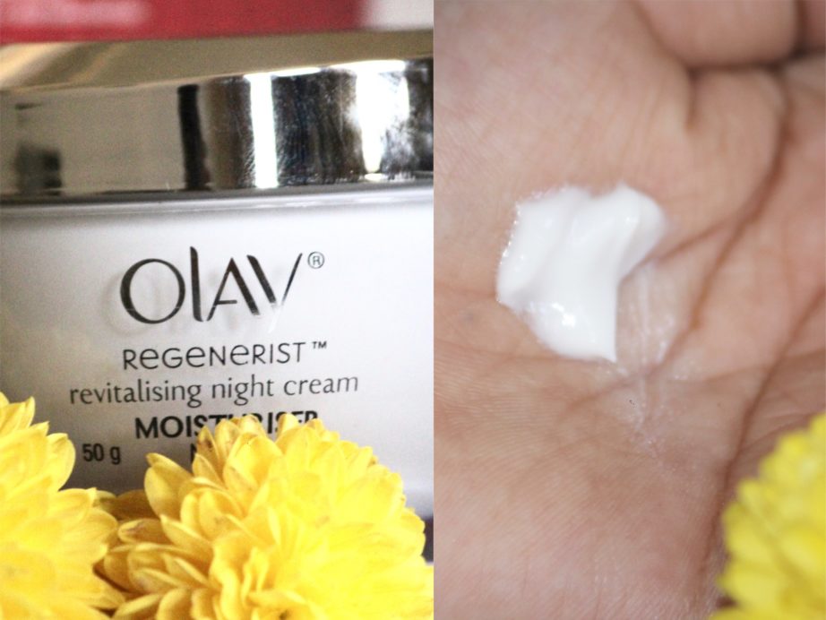 Olay Regenerist Advanced Anti-Ageing Revitalizing Night Skin Cream Review, Swatches MBF Blog