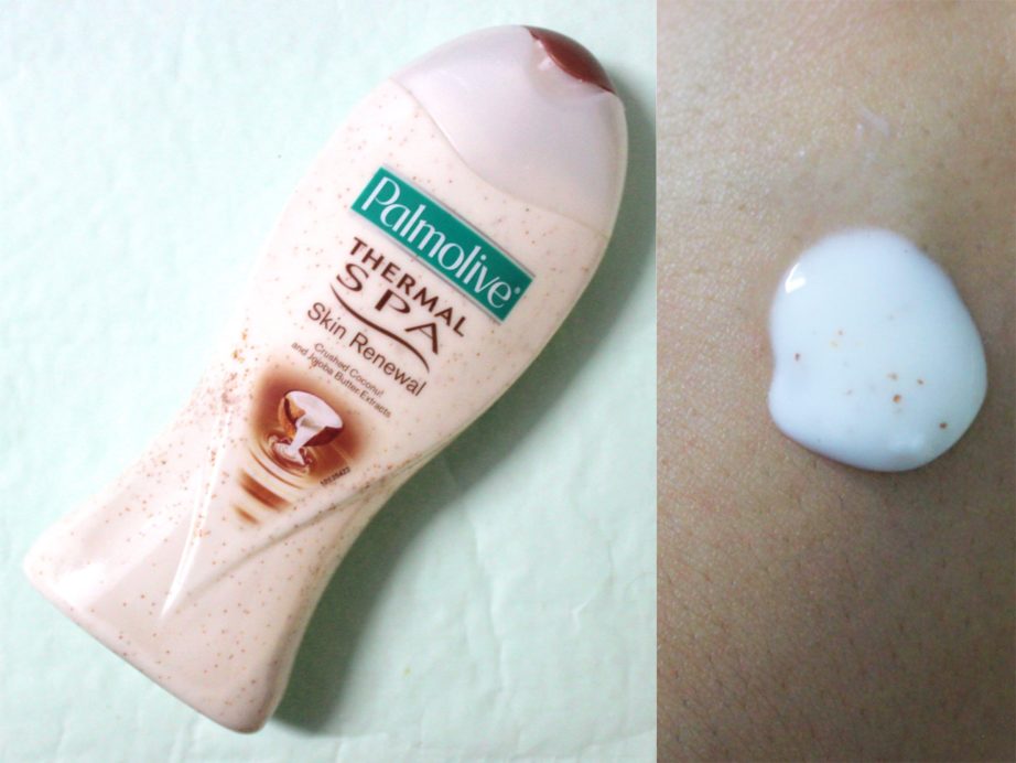 Palmolive Thermal Spa Skin Renewal Body Wash Review swatches