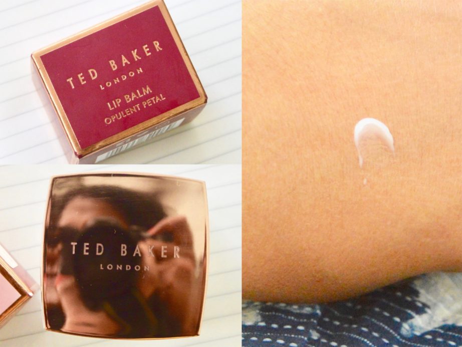 Ted Baker Opulent Petal Lip Balm Review Swatches