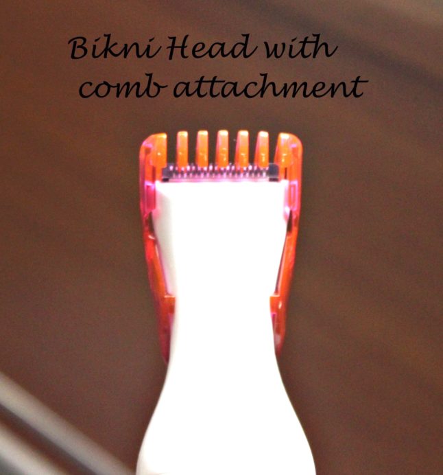 Veet Sensitive Touch Expert Electric Trimmer Review Bikini Head