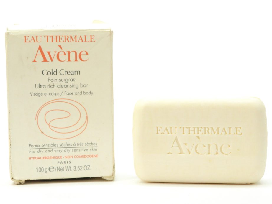 Avene Cold Cream Ultra Rich Cleansing Bar Review mbf blog