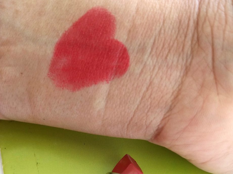 Colorbar Velvet Matte Lipstick Pretty Please 79 Review, Swatches skin