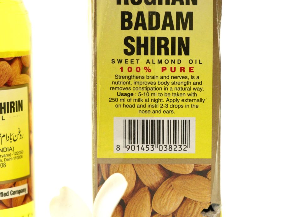 Hamdard Roghan Badam Shirin Sweet Almond Oil Review