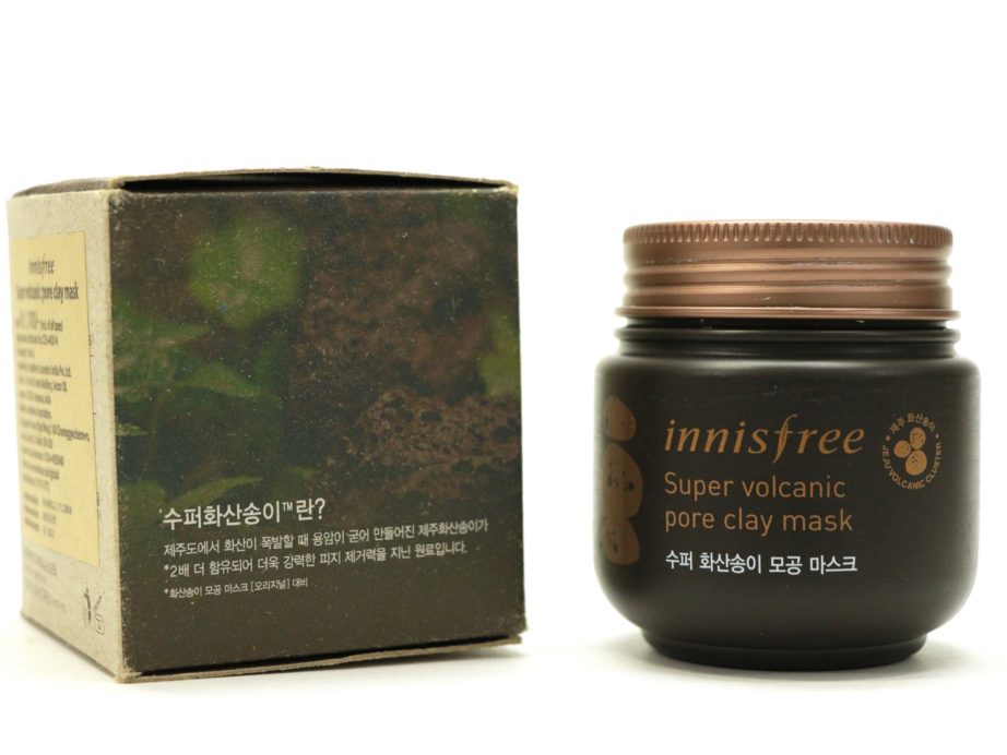 Innisfree Super Volcanic Pore Clay Mask Review, Swatches MBF