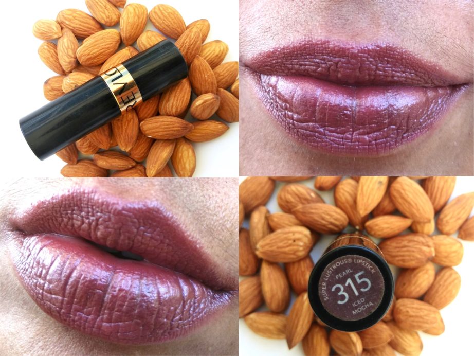 Revlon Super Lustrous Pearl Lipstick Iced Mocha 315 Review, Swatches MBF Blog