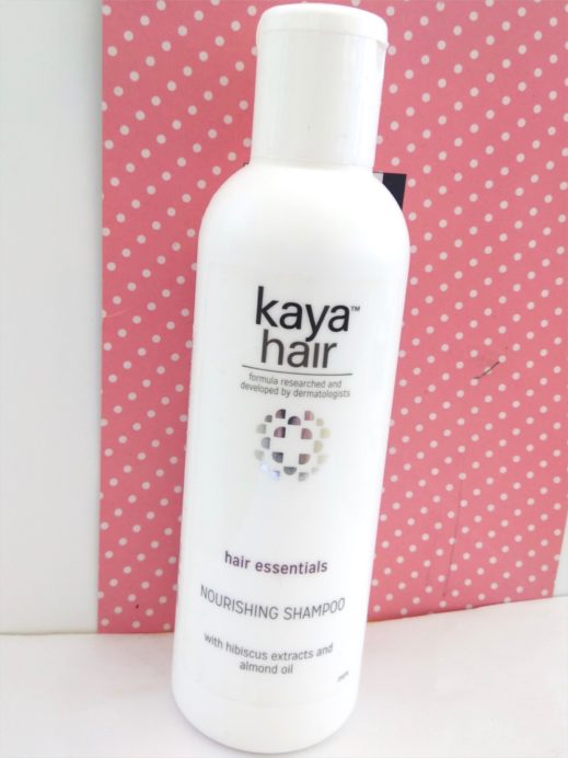 Kaya Hair Nourishing Shampoo Review, Swatches