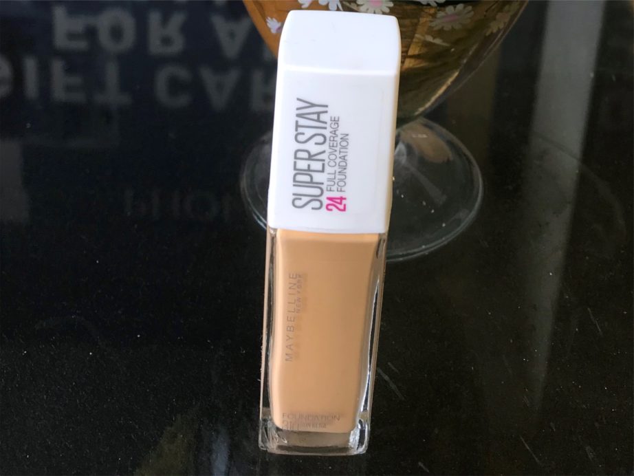 Maybelline Superstay 24 Hour Full Coverage Foundation Review, Swatches Blog MBF