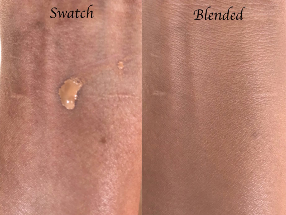 Maybelline Superstay 24 Hour Full Coverage Foundation Review, Swatches before after