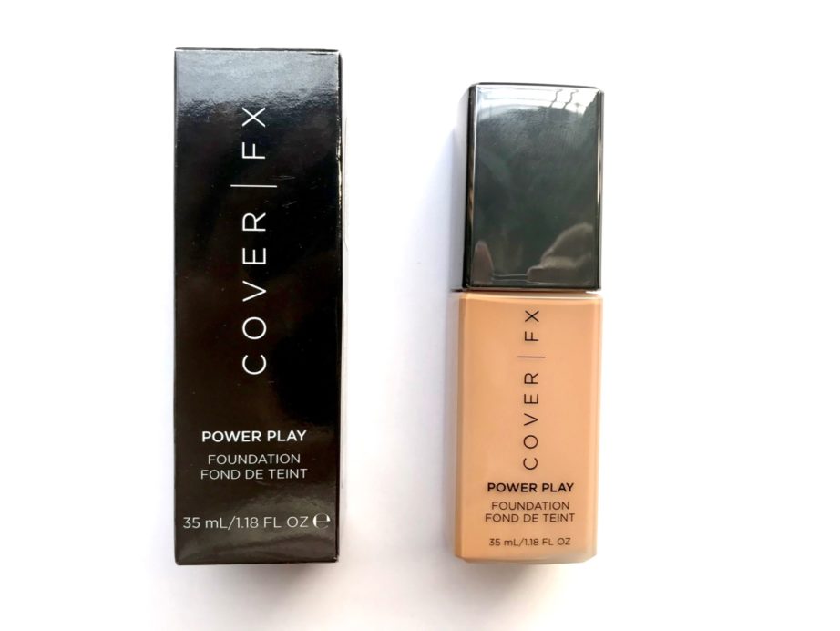 Cover FX Power Play Foundation Review, Swatches MBF