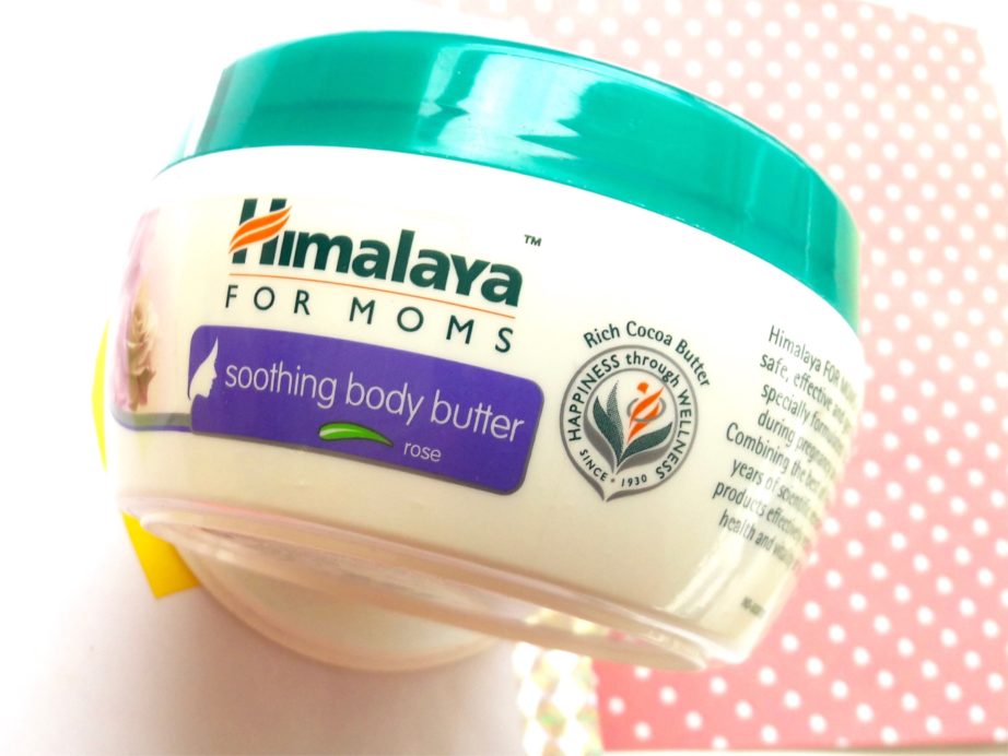 Himalaya Soothing Body Butter Rose for Moms Review, Swatches