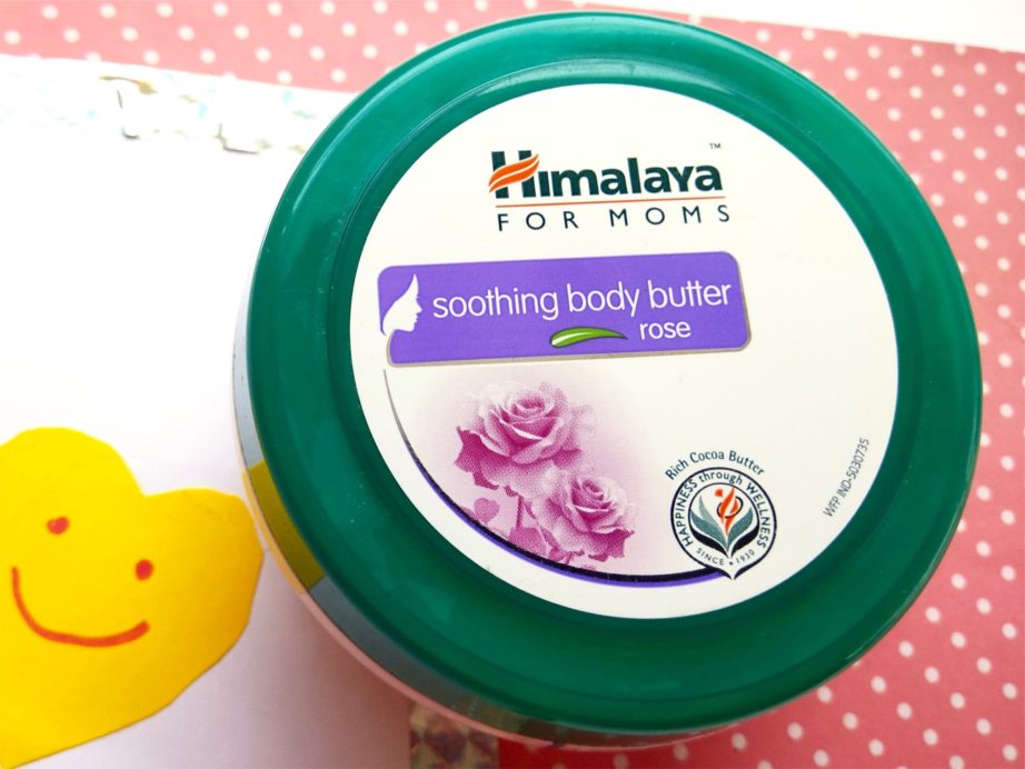Himalaya Soothing Body Butter Rose for Moms Review, Swatches MBF