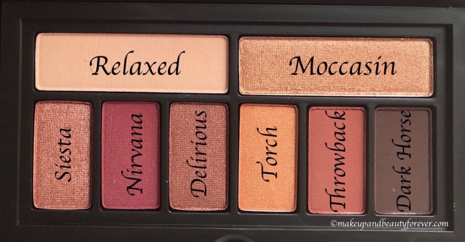 Smashbox Ablaze Cover Shot Eye Palette Review, Swatches all shade names