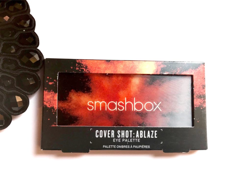 Smashbox Ablaze Cover Shot Eye Palette Review, Swatches front cover