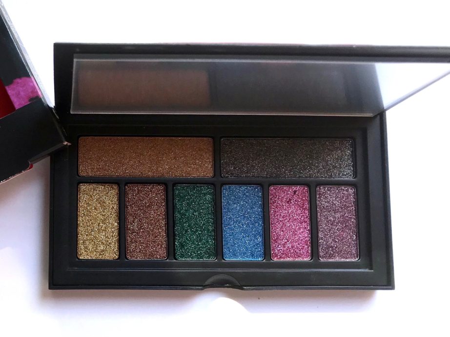 Smashbox Bold Glitter Cover Shot Eye Palette Review, Swatches MBF