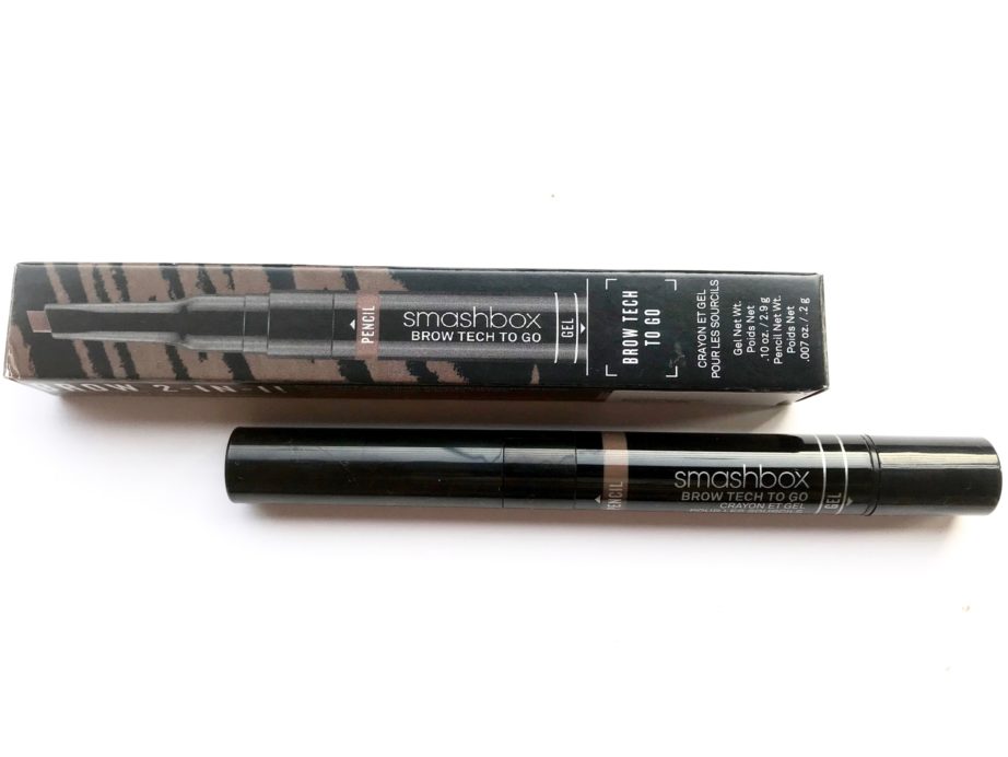Smashbox Brow Tech To Go Review, Swatches packaging