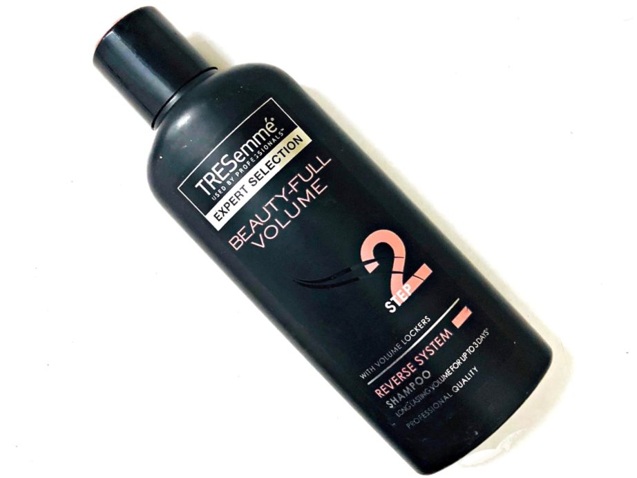 TRESemmé Beauty-Full Volume Reverse System Shampoo Review, Swatches