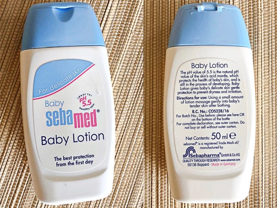 Sebamed Baby Lotion Review, Swatches MBF