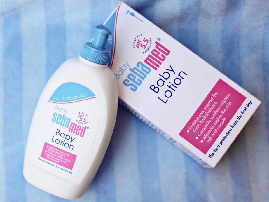 Sebamed Baby Lotion Review, Swatches blog