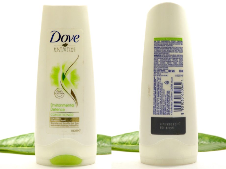 Dove Environmental Defence Conditioner Review MBF Blog