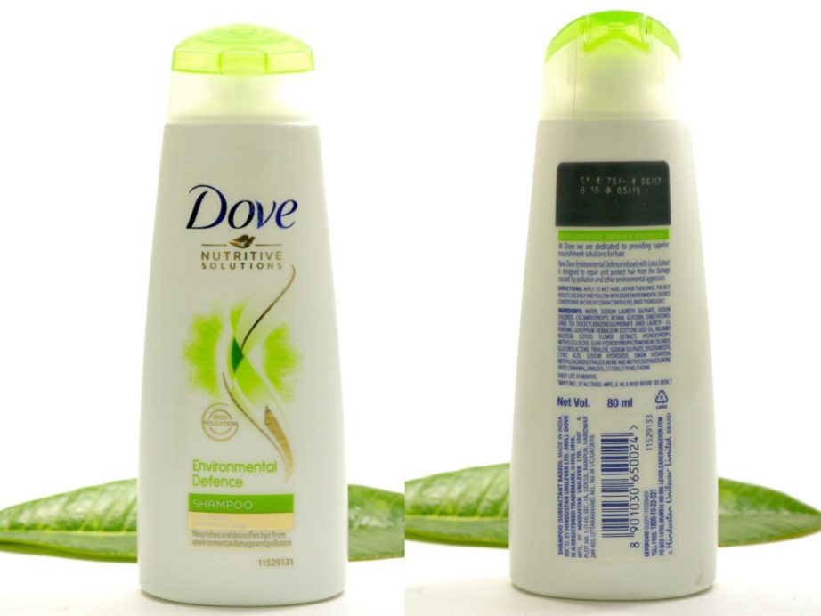 Dove Environmental Defence Shampoo Review MBF Blog