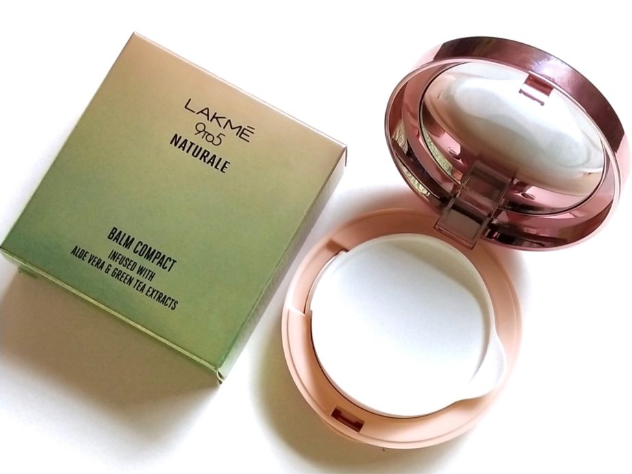 Lakme 9 to 5 Naturale Balm Compact Review, Swatches MBF