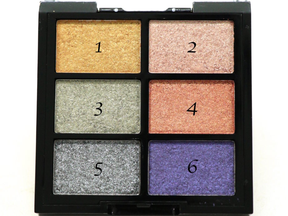 NYX Foil Play Pigment Palette Magnetic Pull Review, Swatches all shades
