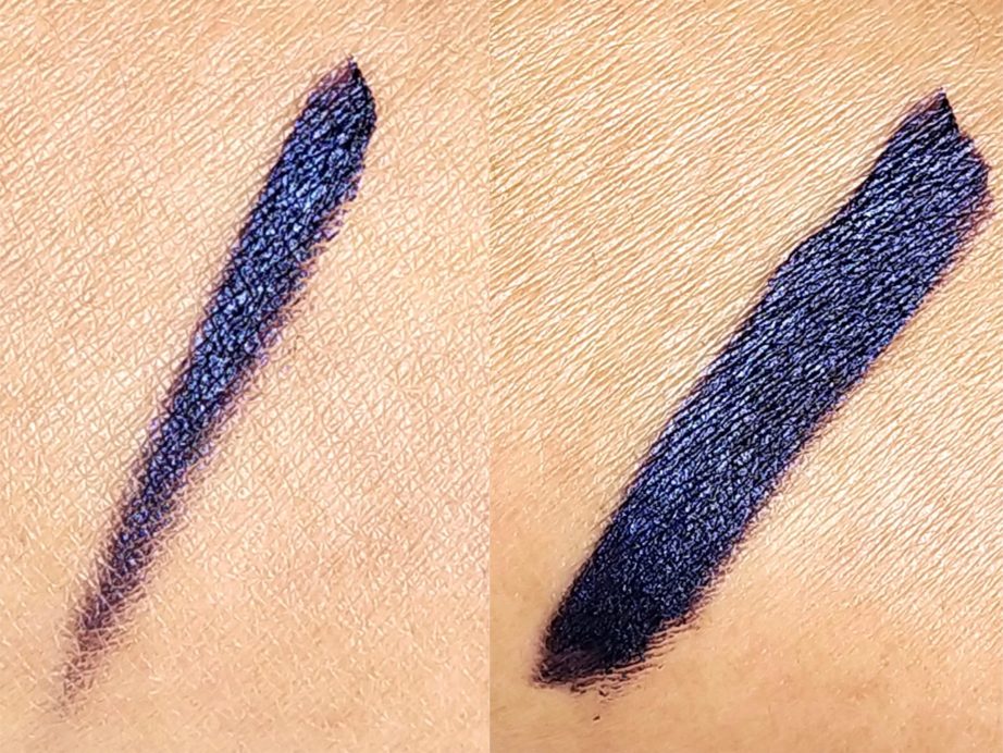 Sugar Born To Wing Gel Eyeliner Roadhouse Blues 02 Review, Swatches skin