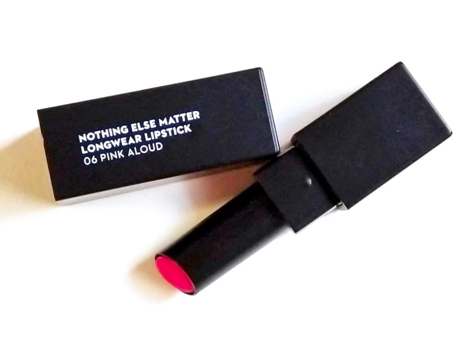 Sugar Pink Aloud 06 Nothing Else Matter Longwear Lipstick Review
