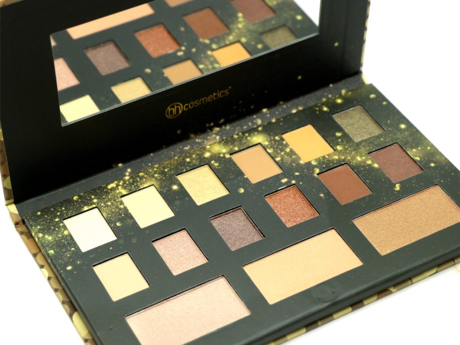 BH Cosmetics Gold Rush Eye and Cheek Palette Review, Swatches