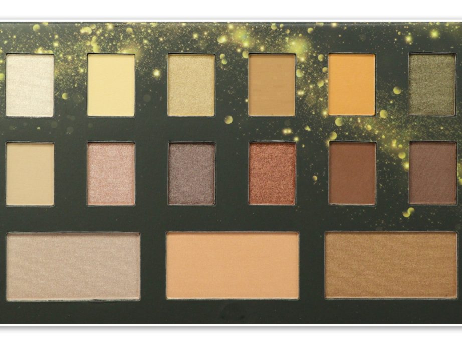 BH Cosmetics Gold Rush Eye and Cheek Palette Review, Swatches MBF Blog
