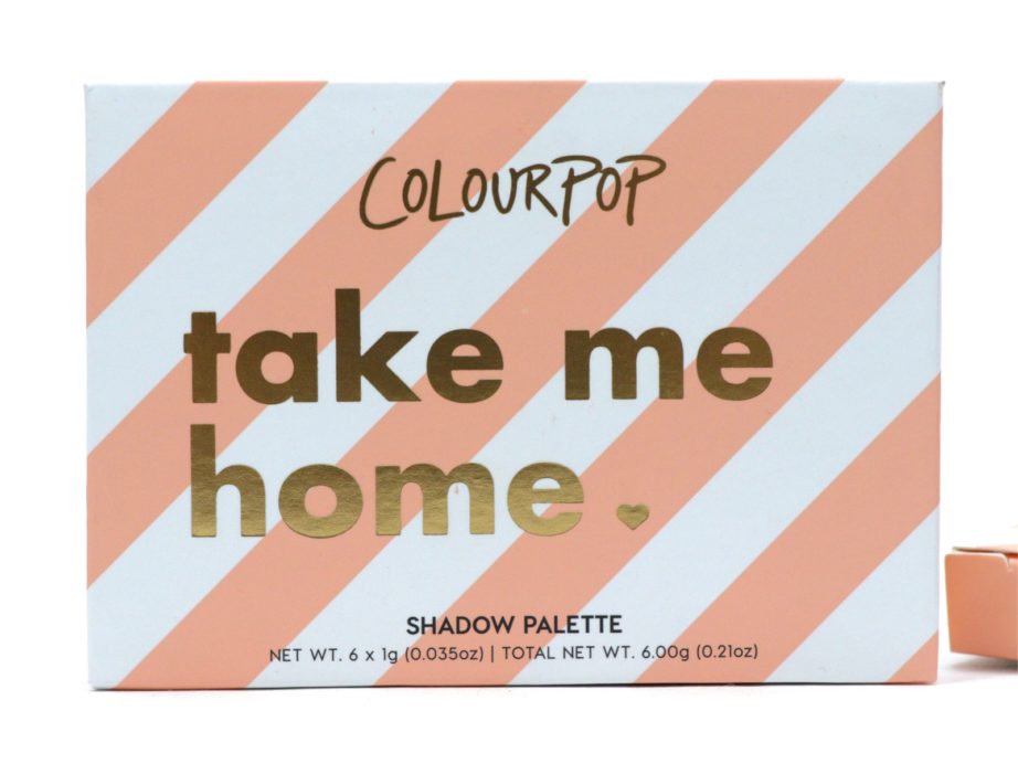 ColourPop Take Me Home Shadow Palette Review, Swatches HD