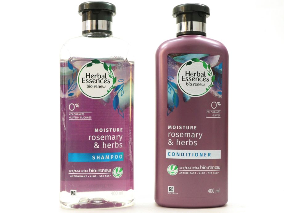 Herbal Essences Rosemary & Herbs Shampoo and Conditioner Review MBF