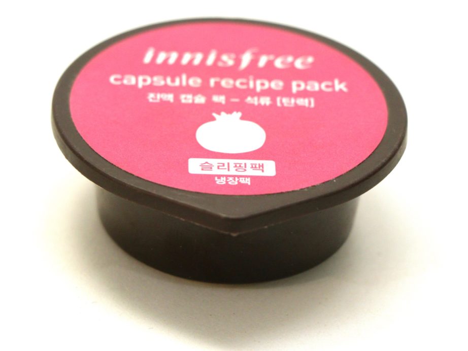 Innisfree Pomegranate Capsule Recipe Pack Review MBF