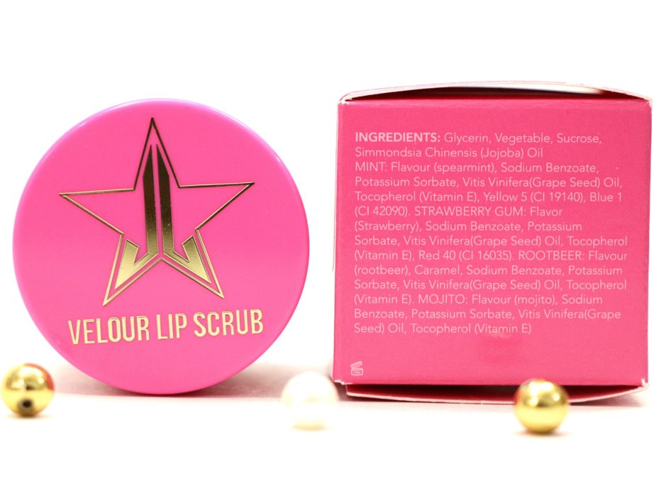 Jeffree Star Velour Lip Scrub Pumpkin Spice Latte Review Ingredients