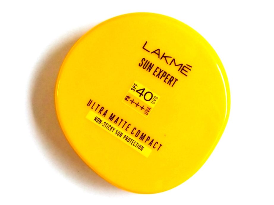 Lakme Sun Expert Ultra Matte SPF 40 Pa+++ Compact Review, Swatches MBF Blog