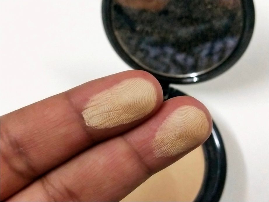 NYX Stay Matte But Not Flat Powder Foundation Review, Swatches skin