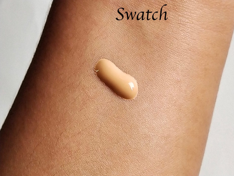 Nykaa SkinShield Anti-Pollution Matte Foundation Review, Swatches - Desert Honey 09 1