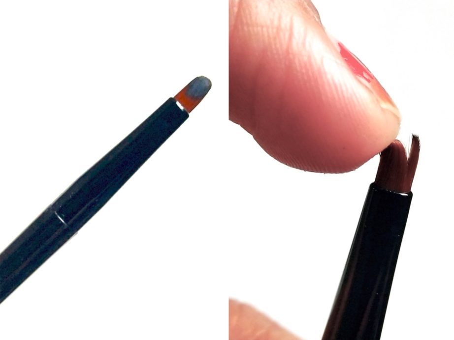 PAC Gel Eye Liner Review, Swatches brush