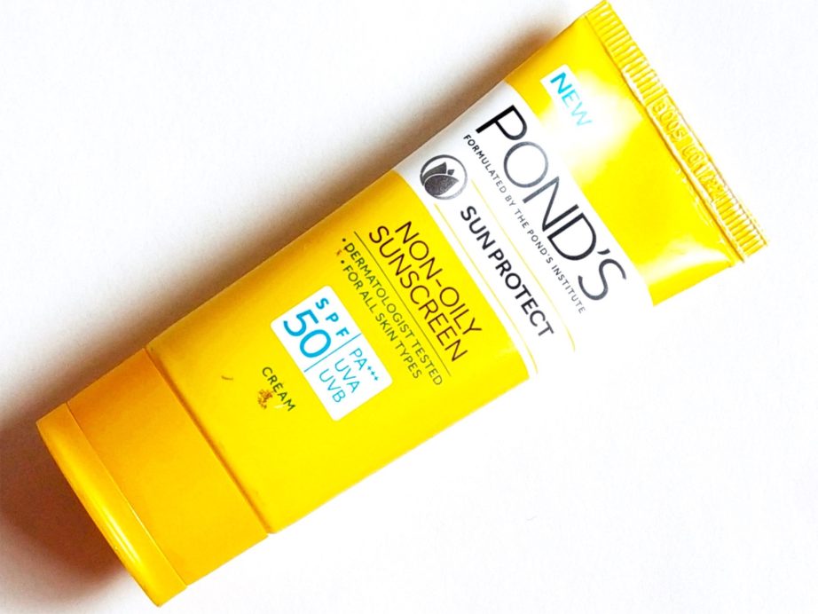 Ponds Sun Protect Non-Oily Sunscreen SPF 50 Review MBF
