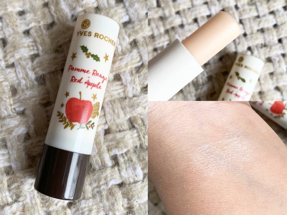 Yves Rocher Pomme Rouge Red Apple Lip Balm Review