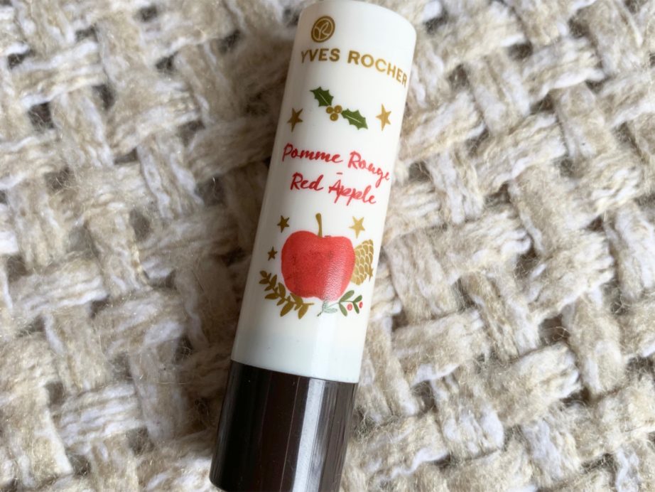 Yves Rocher Pomme Rouge Red Apple Lip Balm Review MBF