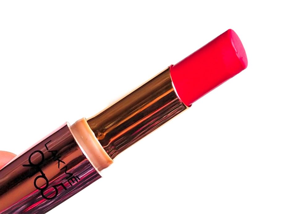 Lakme Red Letter 9 To 5 Primer + Matte Lipstick Review, Swatches focus