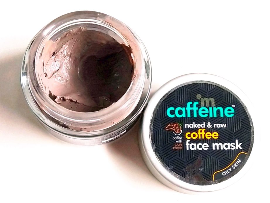MCaffeine Naked & Raw Coffee Face Mask Review open