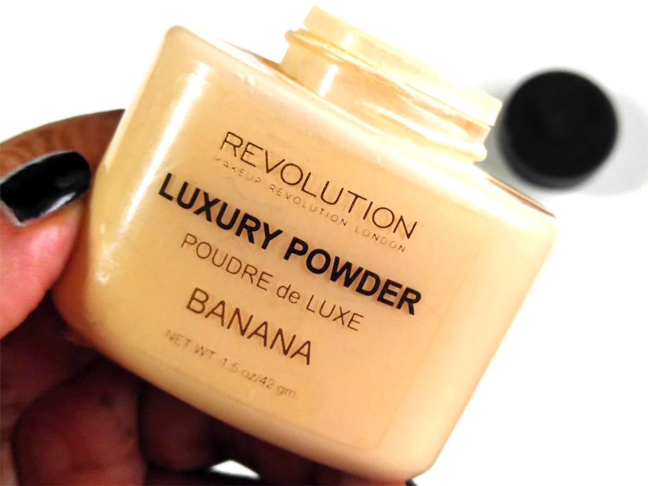 Makeup Revolution Luxury Banana Powder Review MBF