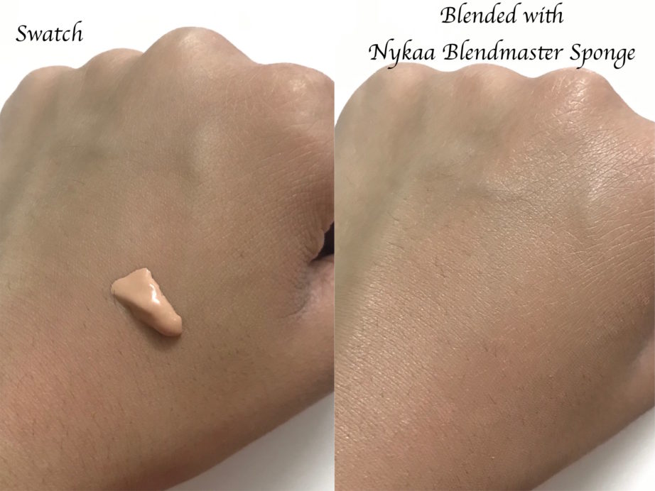 Nykaa BlendMaster All rounder Makeup Blender Sponge Review, Demo before after