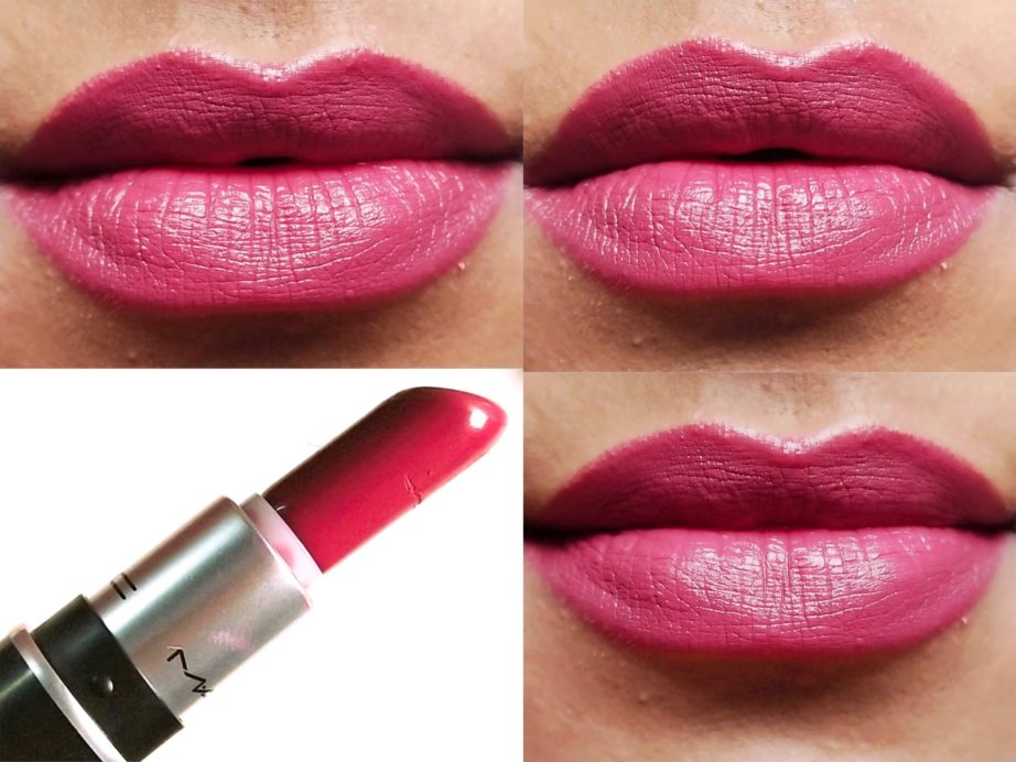 MAC Captive Satin Lipstick Review, Swatches MBF Blog